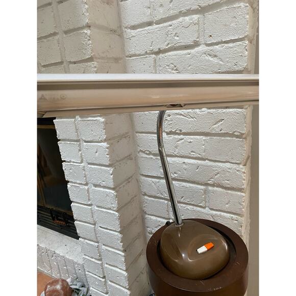 Vintage Japan‎ Gooseneck Fluorescent Desk Lamp MCM Industrial - Picture 5 of 8